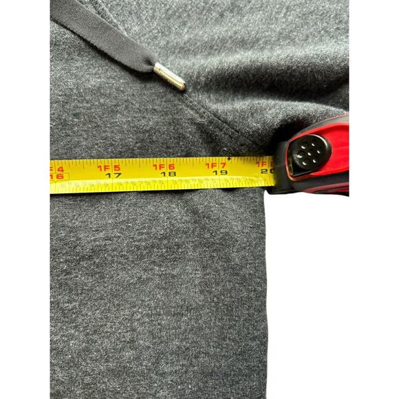 Marc New York Performance Hoodie Womens Large Gray Popover Athleisure Jacket - Picture 7 of 8